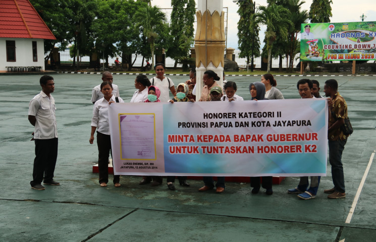 Honorer KII Minta Gubernur Perjuangkan Nasib Mereka